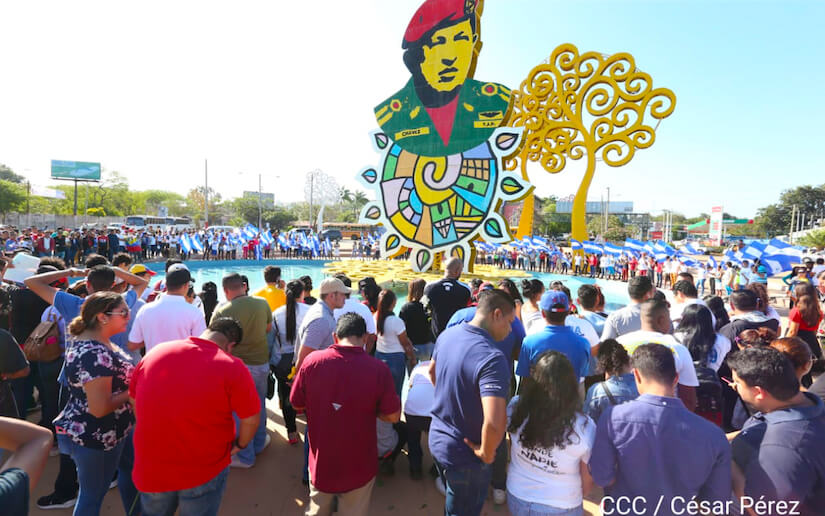 homenaje-hugo-chavez-nicaragua